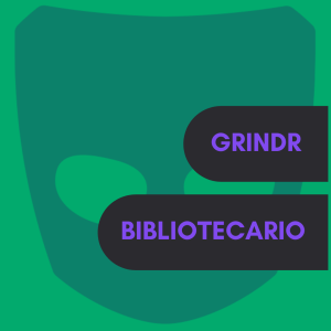 Logo do Grindr Bibliotecario